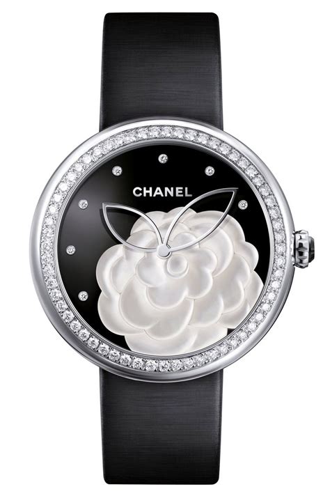 Chanel camellia watch